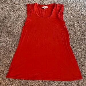 LOFT orange sundress